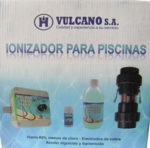 IONIZADOR DE PISCINAS VULCANO HASTA 70m3  