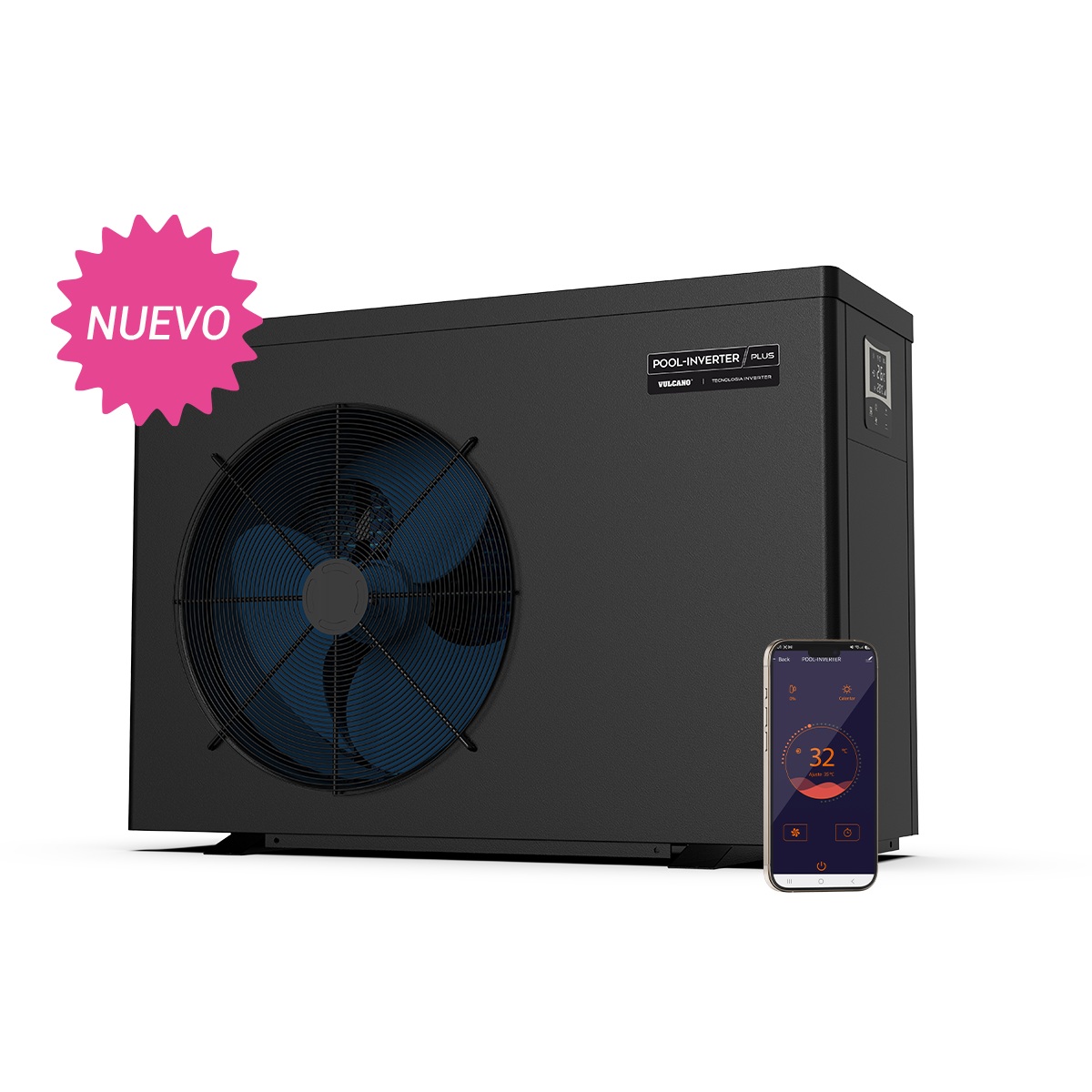 BOMBA DE CALOR POOL-INVERTER 110 PLUS WIFI  220V